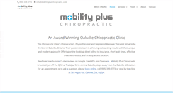 Desktop Screenshot of mobilitypluschiropractic.com