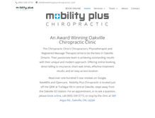 Tablet Screenshot of mobilitypluschiropractic.com
